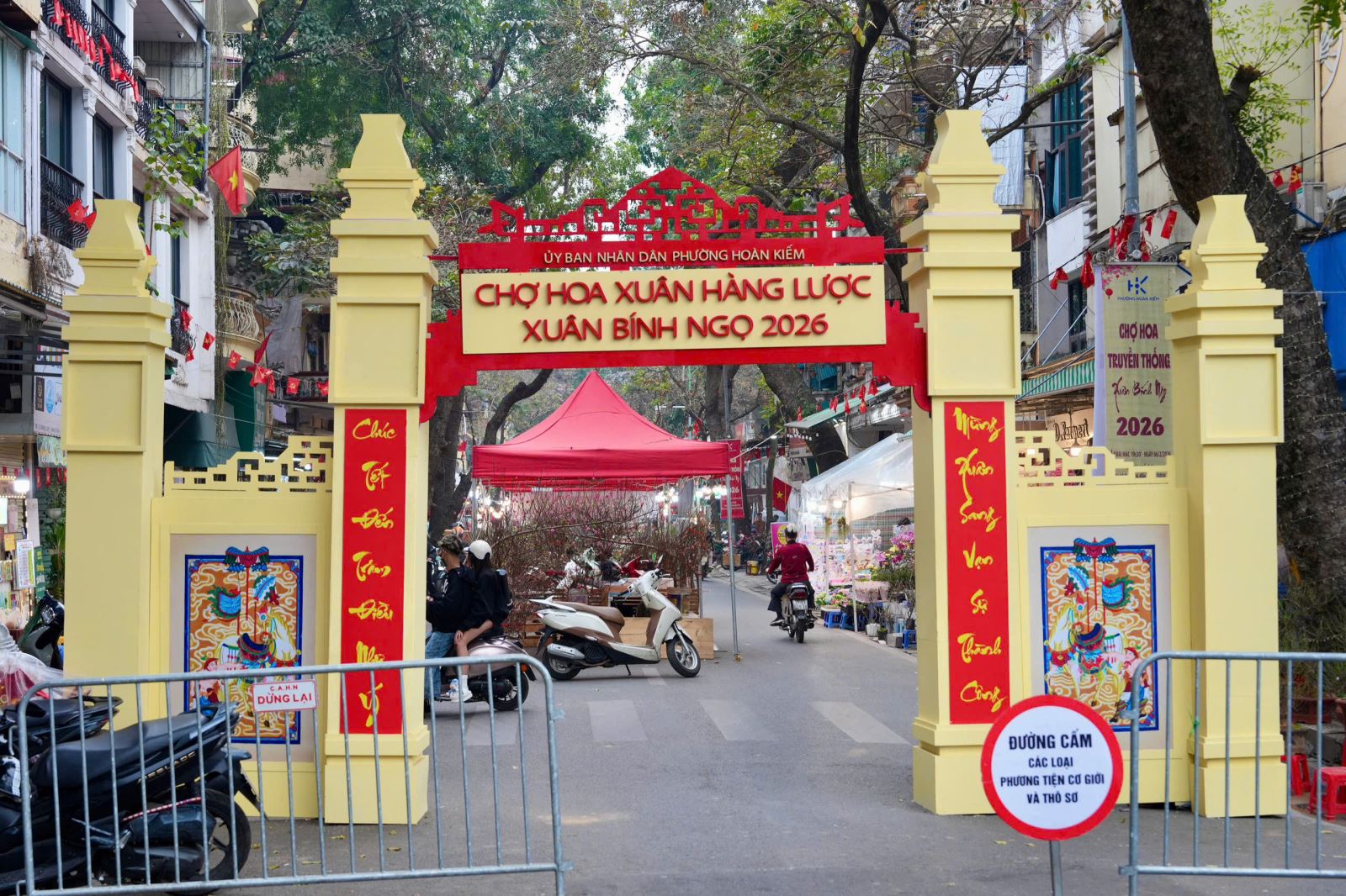 Chợ hoa Xuân Phố cổ 2026