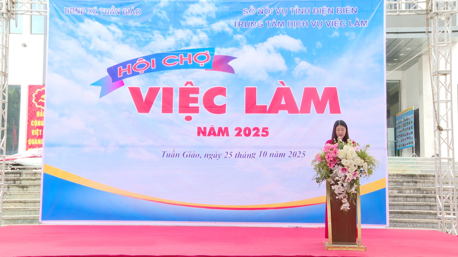 Hội chợ việc làm năm 2025 xã Tuần Giáo