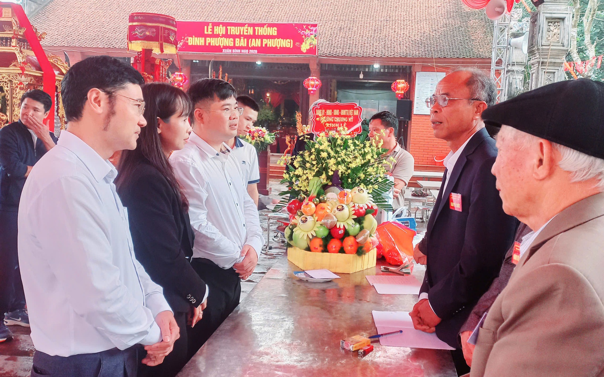 Lễ hội truyền thống tại Đình Phượng Bãi và Đình Phương Bản