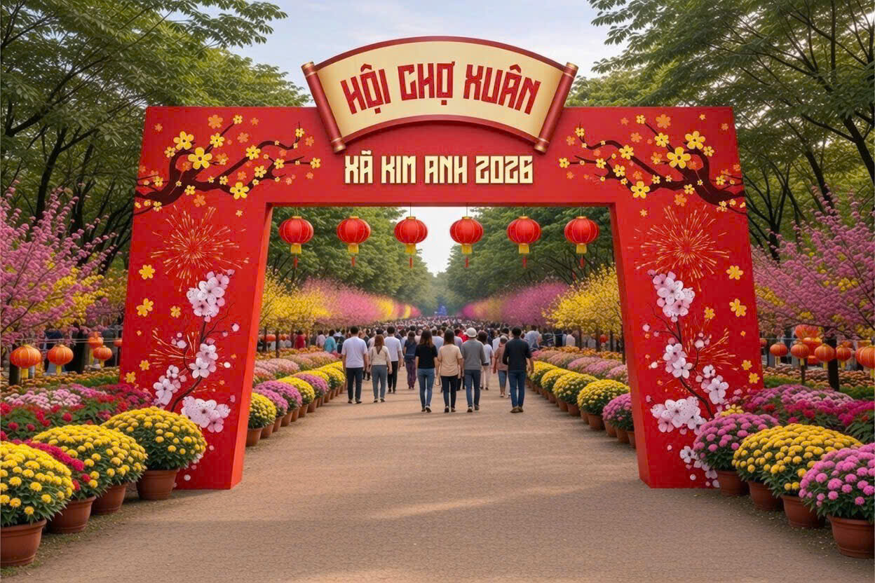Chợ hoa, Chợ Tết Kim Anh 2026