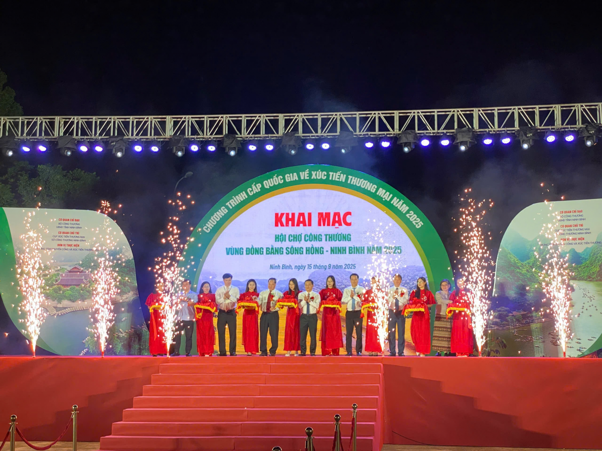 Hội chợ Công thương vùng Đồng bằng sông Hồng - Ninh Bình 2025