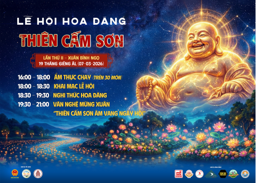 Lễ hội Hoa đăng Thiên Cấm Sơn lần thứ 2