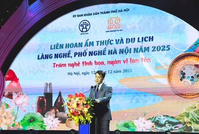 Liên hoan Ẩm thực và Du lịch làng nghề, phố nghề Hà Nội năm 2025