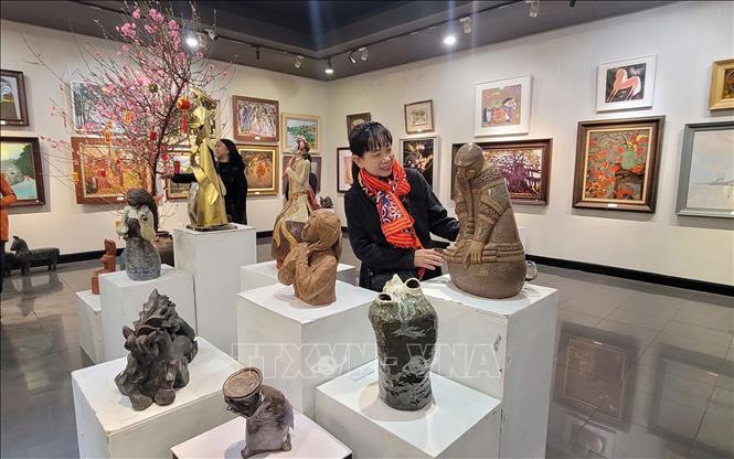 Triển lãm tranh, tượng "Mừng Đảng, mừng Xuân Bính Ngọ 2026"