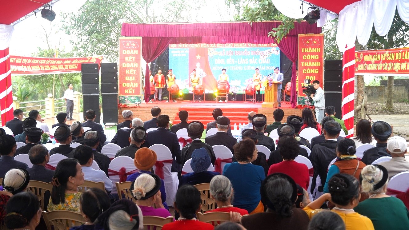 Lễ hội đình, đền làng Đắc Châu