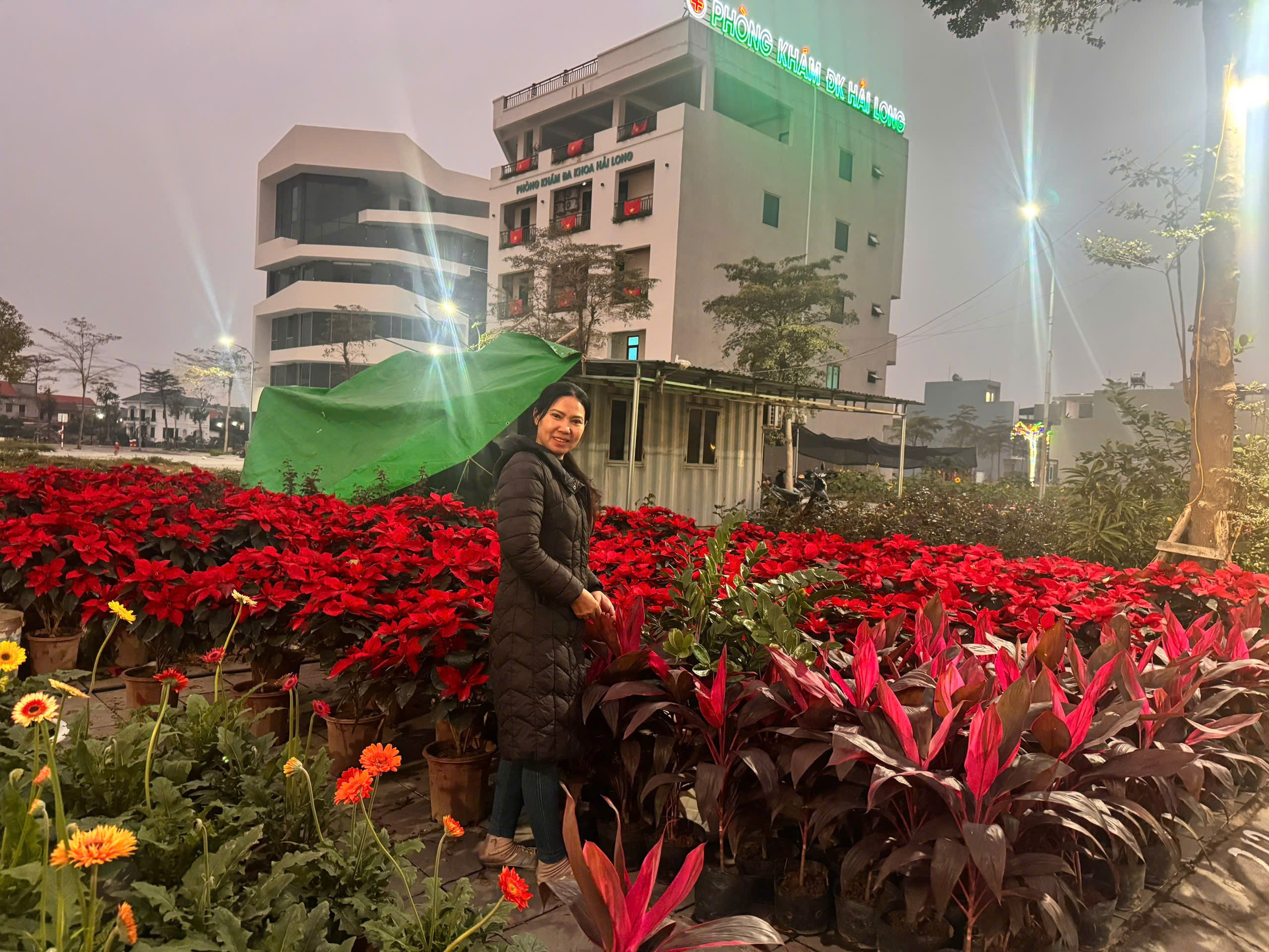 Chợ hoa Xuân xã Nam Sách