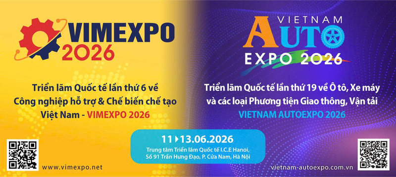 Triển lãm VIMEXPO và VIETNAM AUTOEXPO 2026