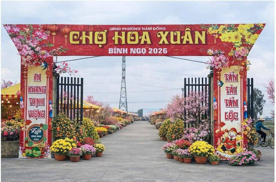 Chợ hoa Xuân Bính Ngọ 2026