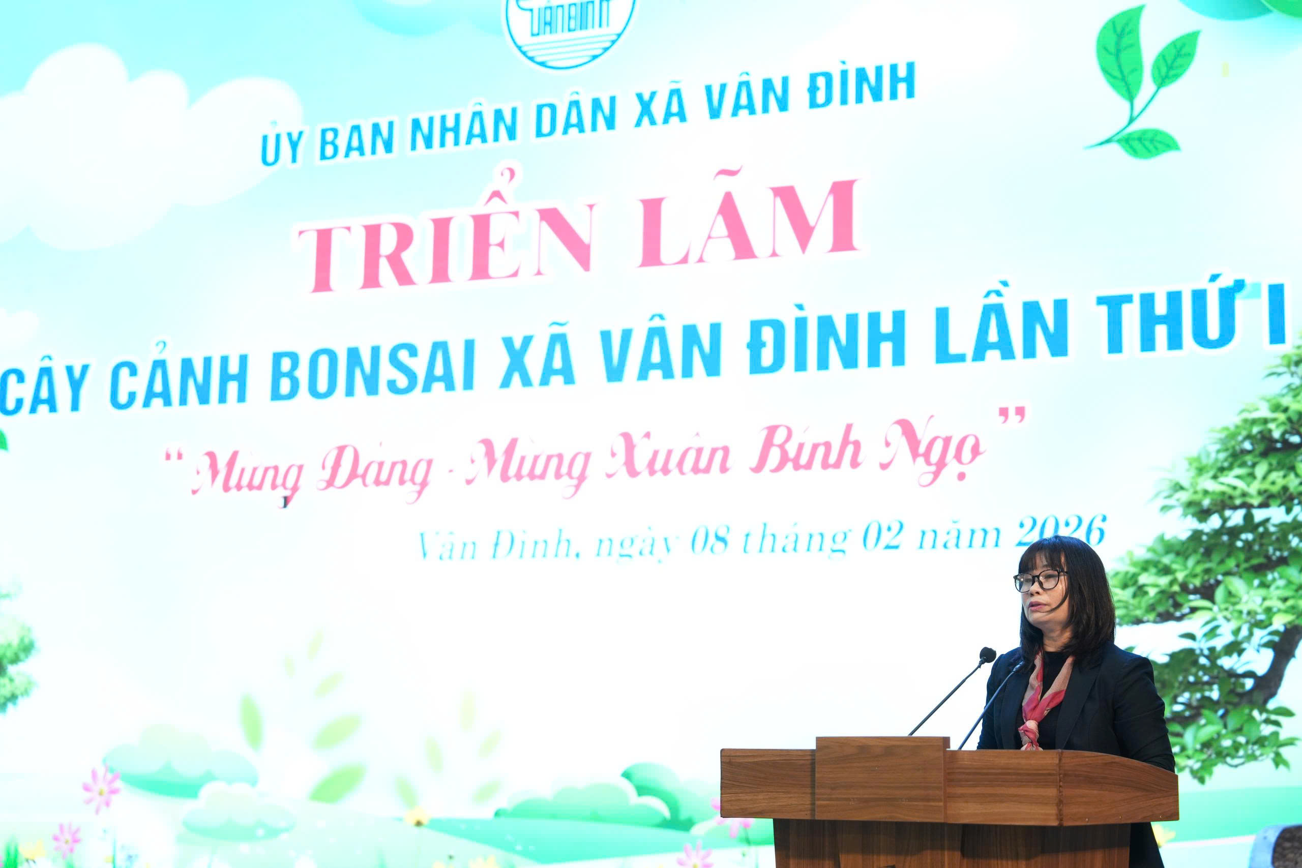 Triển lãm Cây cảnh – Bonsai xã Vân Đình lần thứ I