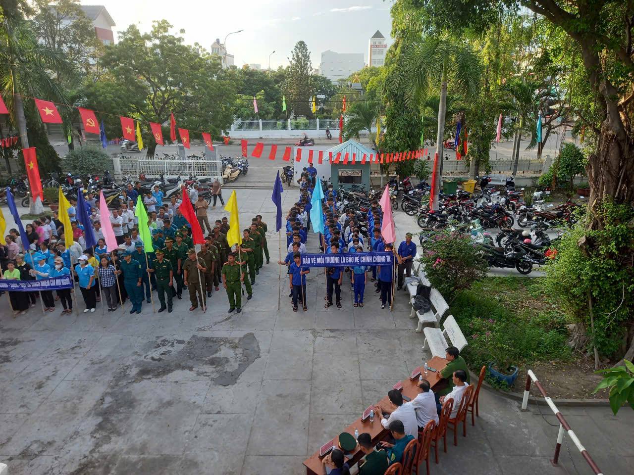 Lễ ra quân tổng vệ sinh môi trường và phát động phong trào “Ngày thứ Bảy vì môi trường sáng, xanh, sạch, đẹp”