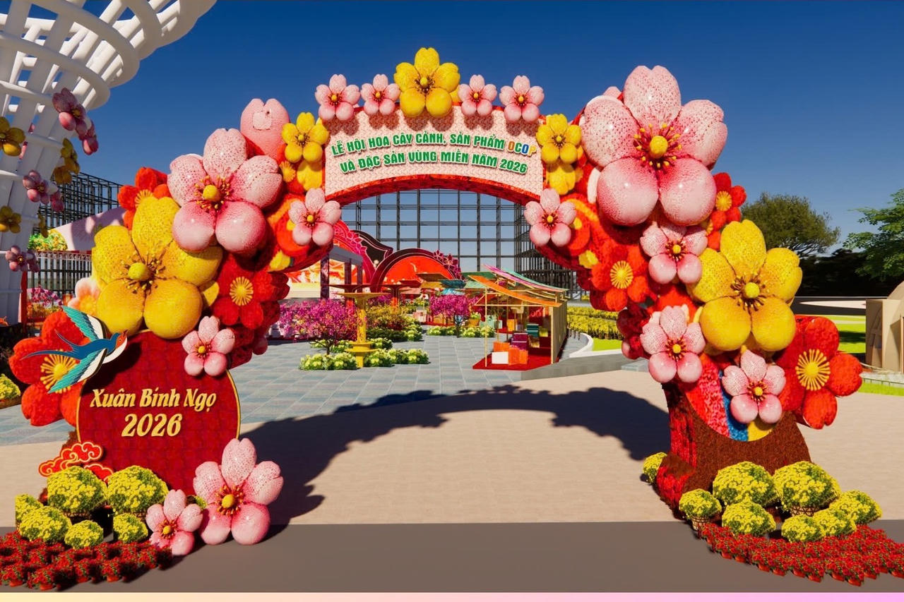 Lễ hội Hoa cây cảnh, sản phẩm OCOP và đặc sản vùng miền năm 2026