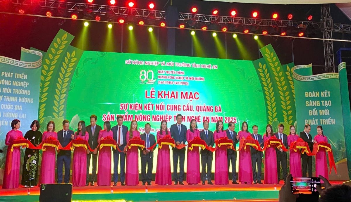 Hội chợ Kết nối cung cầu, quảng bá sản phẩm nông nghiệp tỉnh Nghệ An năm 2025