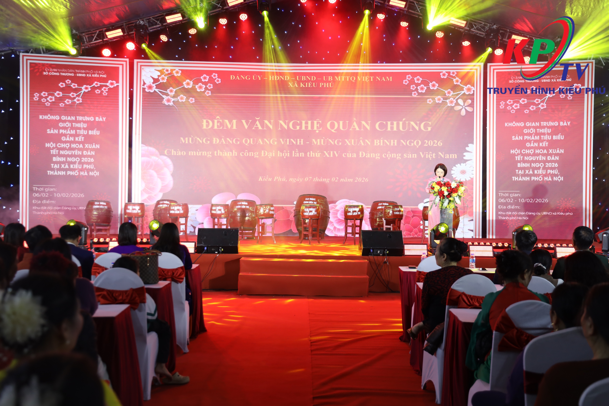Liên hoan văn nghệ quần chúng xã Kiều Phú năm 2026
