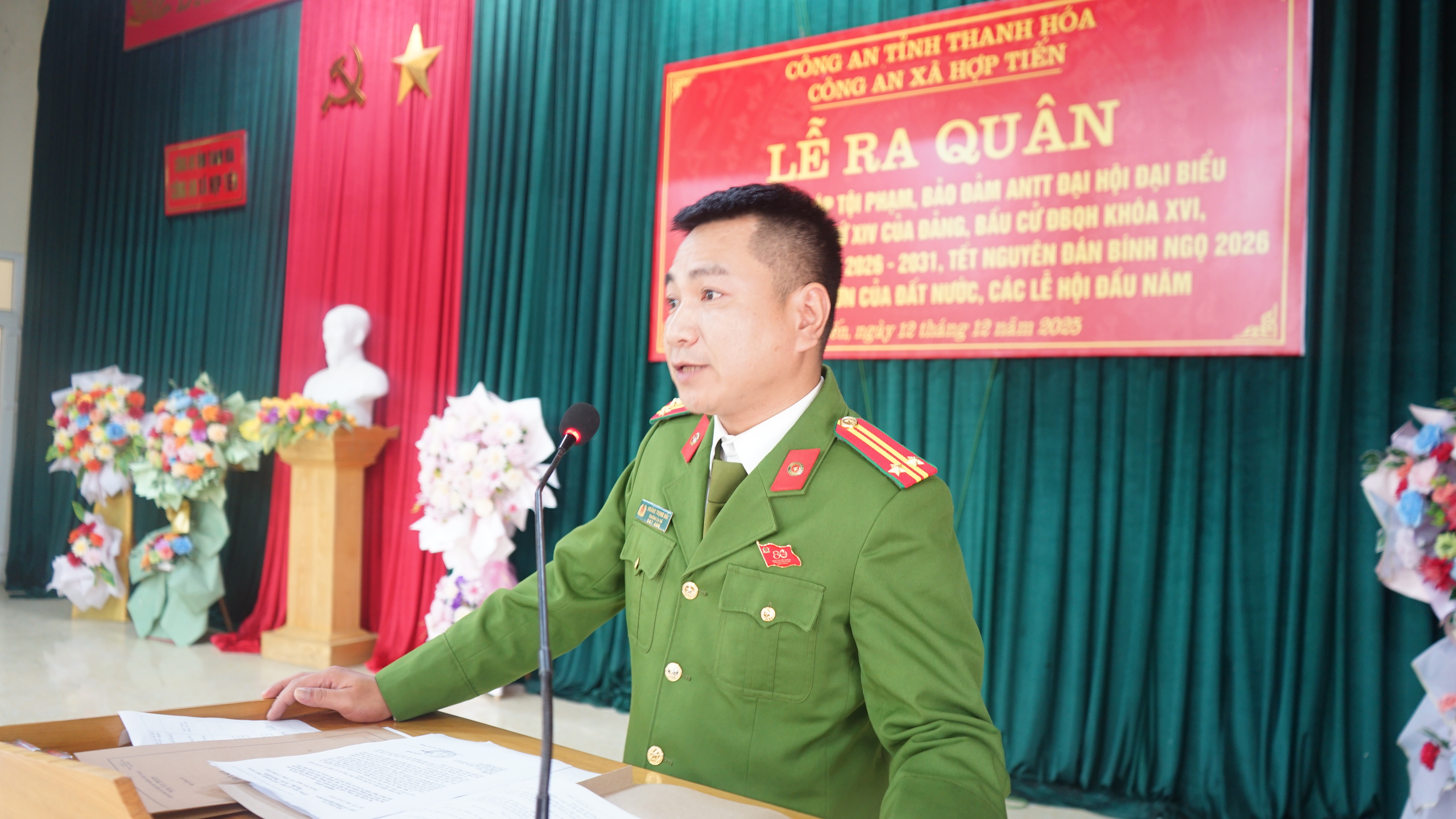 Lễ ra quân thực hiện Cao điểm tấn công, trấn áp tội phạm, bảo đảm ANTT