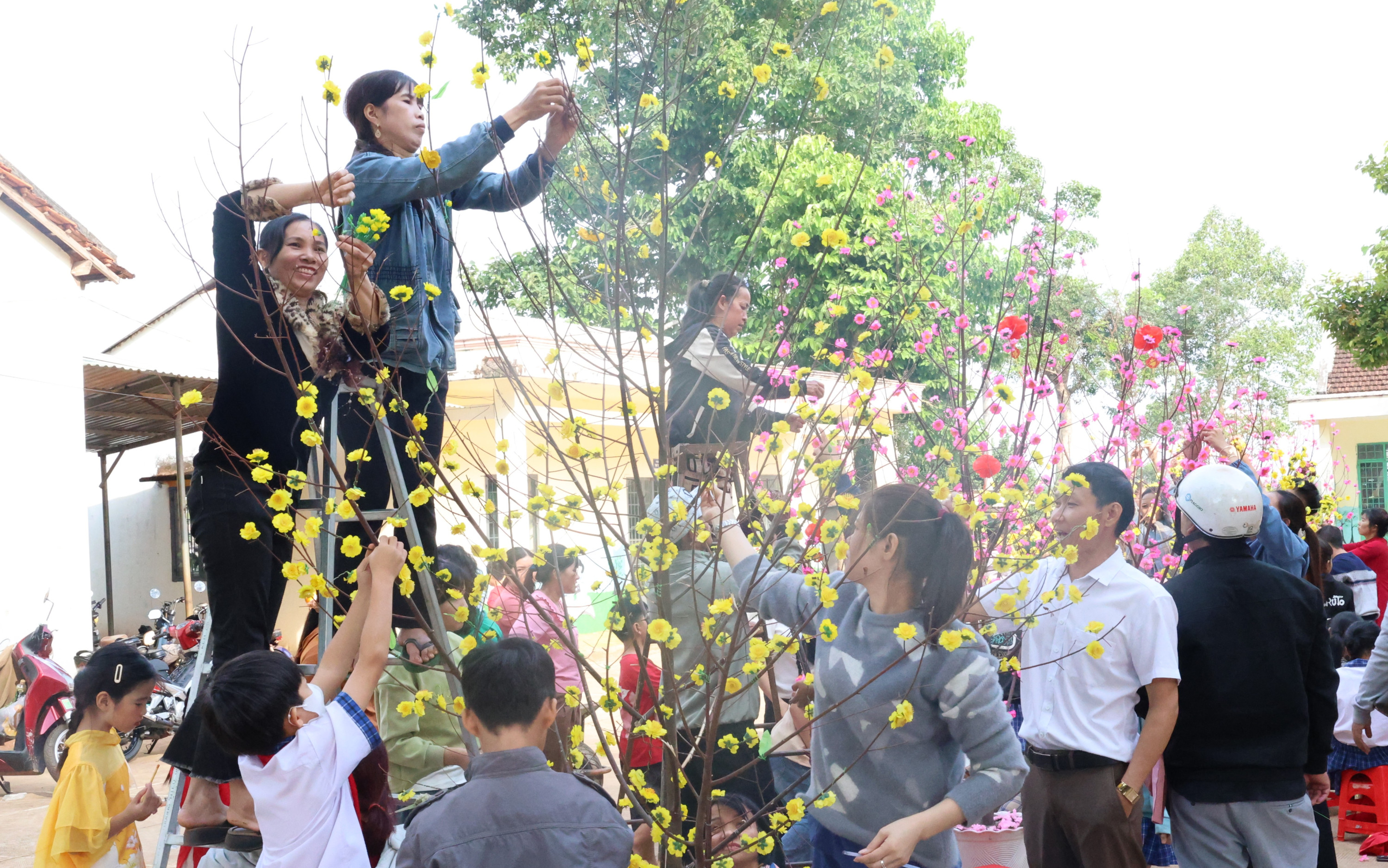 Hội chợ Xuân – Ngày Tết quê em