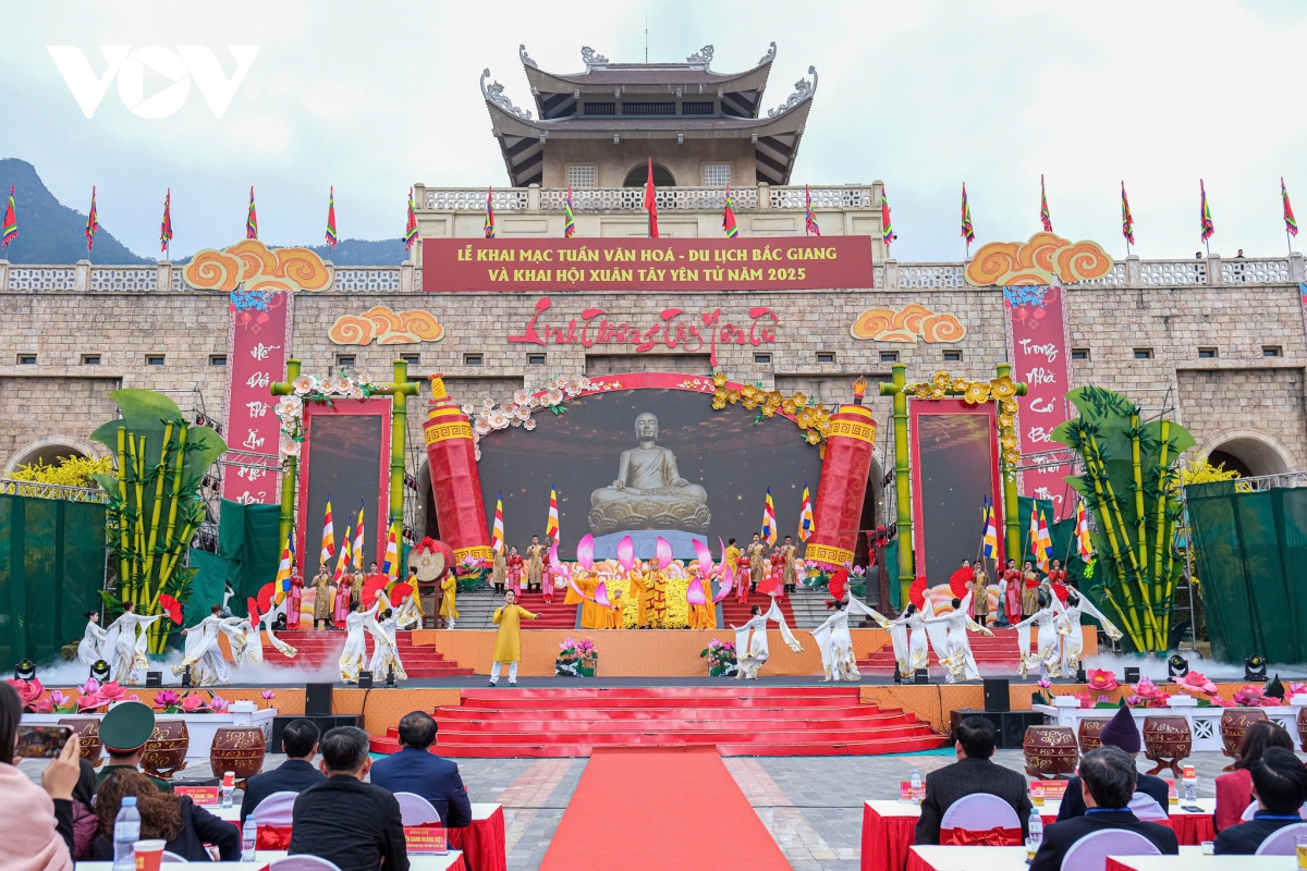 Lễ khai hội Xuân Tây Yên Tử 2026