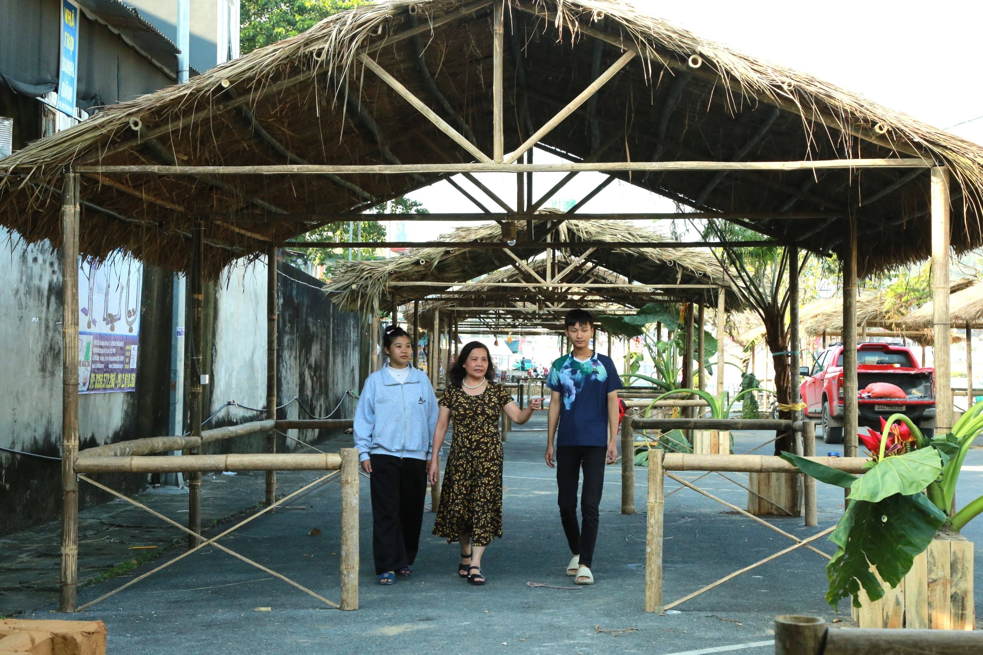 Không gian chợ Cốc Lếu xưa