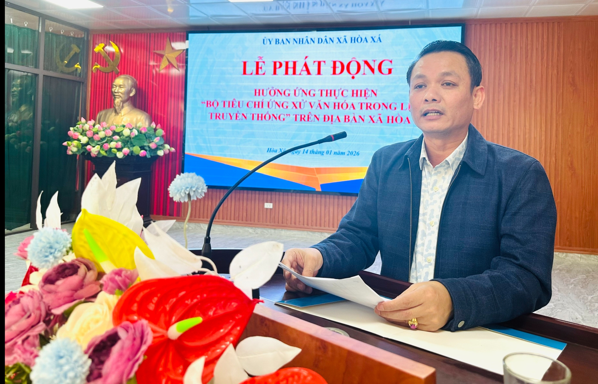 Lễ phát động thực hiện Bộ tiêu chí ứng xử văn hóa trong lễ hội truyền thống